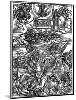 The Four Vengeful Angels, 1498-Albrecht Durer-Mounted Giclee Print