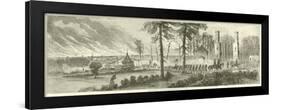 The Fourteenth and Twentieth Corps Moving Out of Atlanta, November 1864-null-Framed Giclee Print