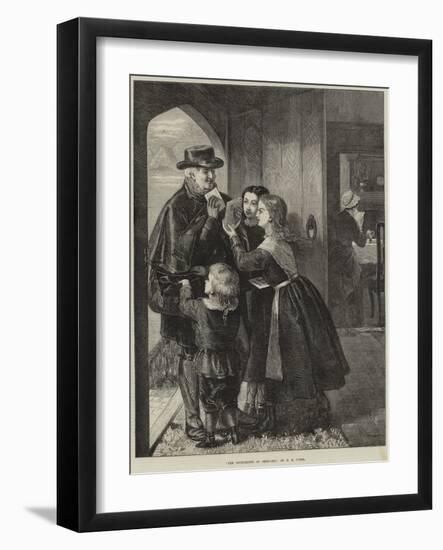 The Fourteenth of February-George Bernard O'neill-Framed Giclee Print