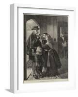 The Fourteenth of February-George Bernard O'neill-Framed Giclee Print