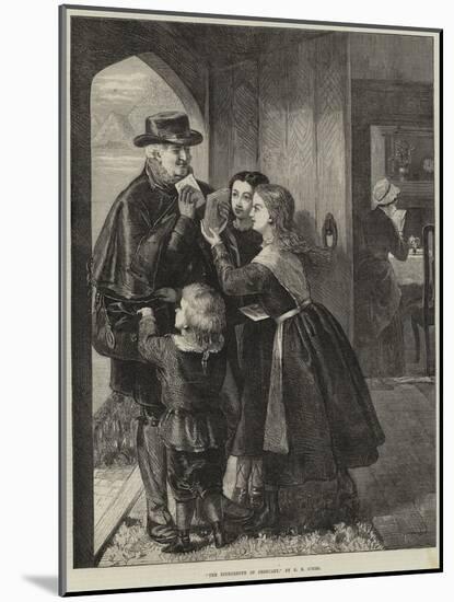 The Fourteenth of February-George Bernard O'neill-Mounted Giclee Print