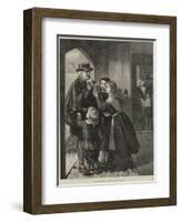 The Fourteenth of February-George Bernard O'neill-Framed Giclee Print