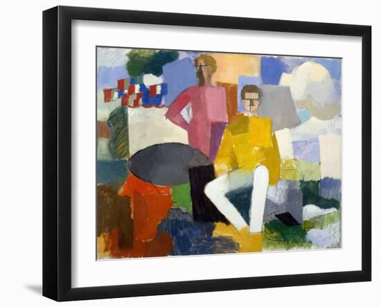 The Fourteenth of July, 1914 (Oil on Canvas)-Roger de La Fresnaye-Framed Giclee Print