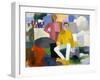 The Fourteenth of July, 1914 (Oil on Canvas)-Roger de La Fresnaye-Framed Giclee Print