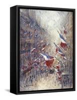 The Fourteenth of July in Paris-Gustave Loiseau-Framed Stretched Canvas