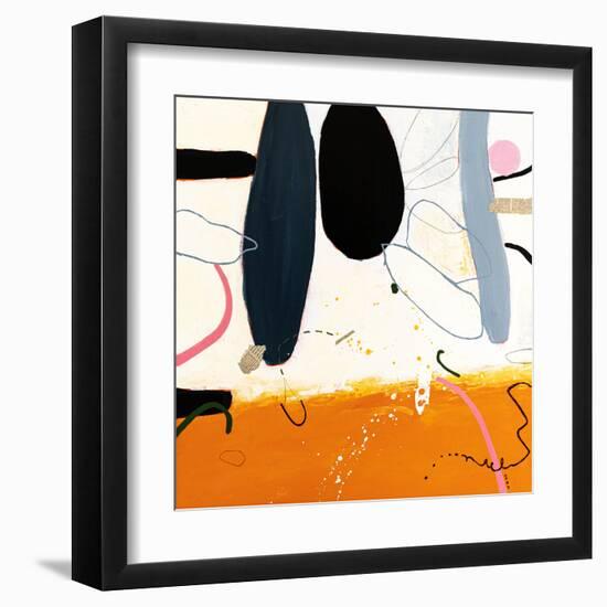 The fourth dream-Hyunah Kim-Framed Art Print