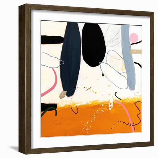 The fourth dream-Hyunah Kim-Framed Art Print