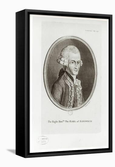 The Fourth Earl of Sandwich (1718-92)-null-Framed Stretched Canvas