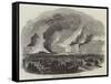 The Fourth Great Fire at San Francisco-null-Framed Stretched Canvas