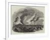 The Fourth Great Fire at San Francisco-null-Framed Giclee Print