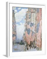 The Fourth of July, 1916-Frederick Childe Hassam-Framed Giclee Print