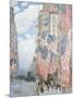The Fourth of July, 1916-Frederick Childe Hassam-Mounted Giclee Print