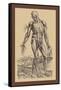 The Fourth Plate of the Muscles-Andreas Vesalius-Framed Stretched Canvas