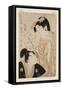 The Fourth Stage (Yondanme) (Colour Woodblock Print)-Kitagawa Utamaro-Framed Stretched Canvas