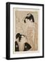 The Fourth Stage (Yondanme) (Colour Woodblock Print)-Kitagawa Utamaro-Framed Giclee Print