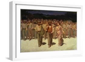 The Fourth State, 1901-Giuseppe Pelizza da volpedo-Framed Giclee Print