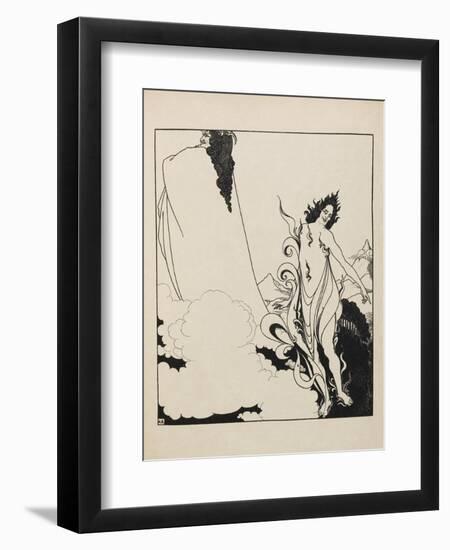 The Fourth Tableau Of the Rhinegold-Aubrey Beardsley-Framed Giclee Print