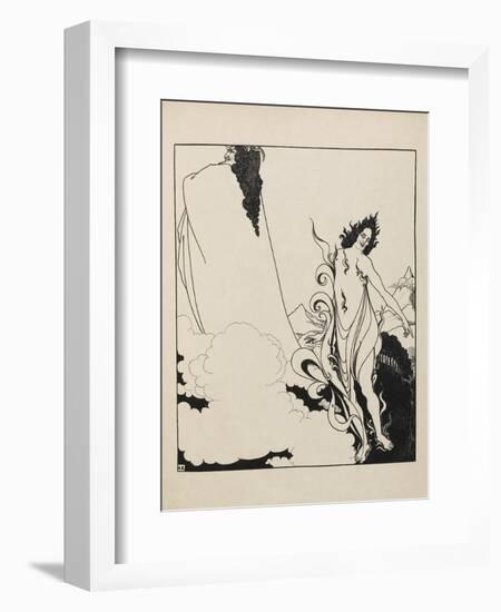 The Fourth Tableau Of the Rhinegold-Aubrey Beardsley-Framed Giclee Print