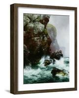 The Fowler's Crag, 1887-Peter Graham-Framed Giclee Print