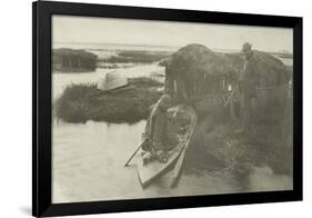 The Fowler's Return, C.1885 (Platinum Print)-Peter Henry Emerson-Framed Giclee Print