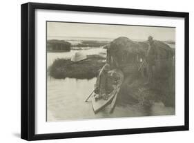 The Fowler's Return, C.1885 (Platinum Print)-Peter Henry Emerson-Framed Premium Giclee Print