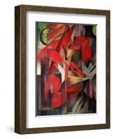 The Fox, 1913-Franz Marc-Framed Premium Giclee Print