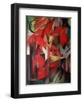 The Fox, 1913-Franz Marc-Framed Premium Giclee Print