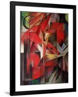 The Fox, 1913-Franz Marc-Framed Premium Giclee Print