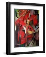 The Fox, 1913-Franz Marc-Framed Premium Giclee Print