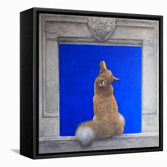 The Fox and Grapes-Tim Hayward-Framed Stretched Canvas