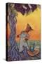 The Fox and the Grapes Fable-null-Stretched Canvas