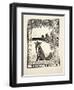 The Fox and the Grapes, from A Hundred Fables of Aesop, Pub.1903 (Engraving)-Percy James Billinghurst-Framed Giclee Print