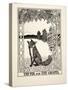 The Fox and the Grapes, from A Hundred Fables of Aesop, Pub.1903 (Engraving)-Percy James Billinghurst-Stretched Canvas