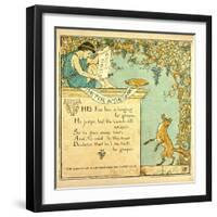 The Fox and the Grapes-null-Framed Giclee Print