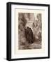 The Fox and the Grapes-Gustave Dore-Framed Giclee Print