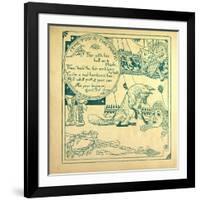 The Fox and the Mask-null-Framed Giclee Print