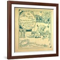 The Fox and the Mask-null-Framed Giclee Print