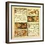 The Fox and the Mosquitoes the Fox and the Lion-null-Framed Premium Giclee Print