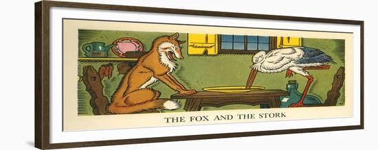 The Fox And The Stork-Hauman-Framed Premium Giclee Print