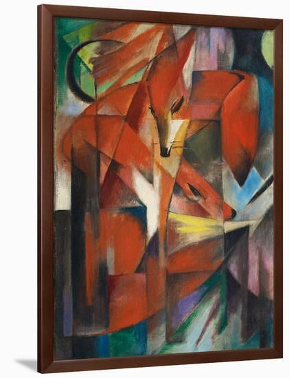 The Fox, c.1913-Franz Marc-Framed Art Print