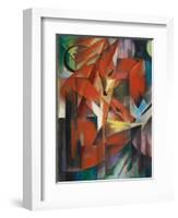 The Fox, c.1913-Franz Marc-Framed Art Print