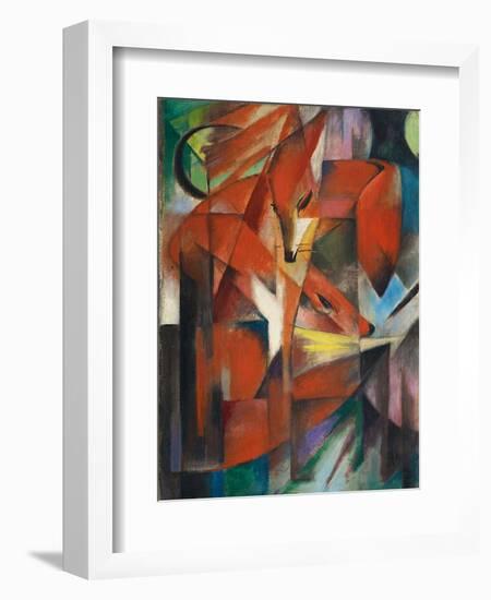 The Fox, c.1913-Franz Marc-Framed Art Print