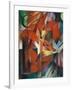 The Fox, c.1913-Franz Marc-Framed Art Print