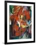 The Fox, c.1913-Franz Marc-Framed Art Print