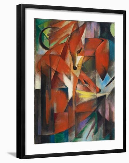 The Fox, c.1913-Franz Marc-Framed Art Print