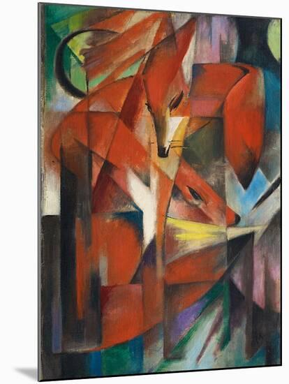 The Fox, c.1913-Franz Marc-Mounted Art Print