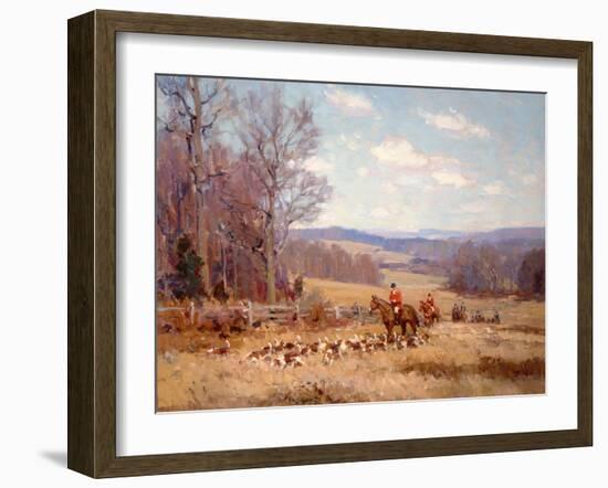 The Fox Hunt-John Frost-Framed Art Print