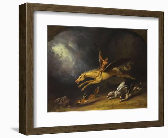 The Fox Hunter's Dream-William Holbrook Beard-Framed Giclee Print