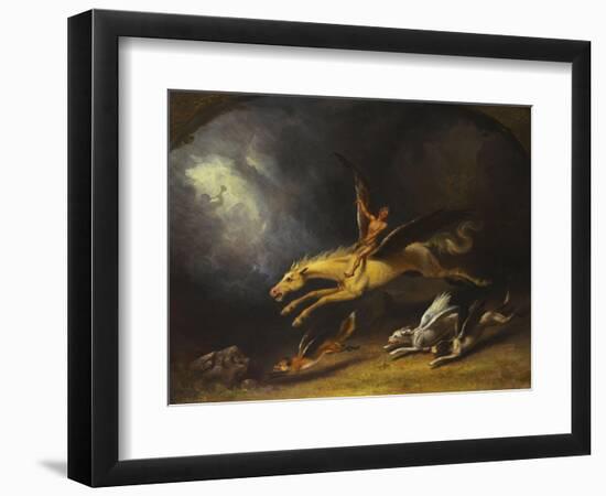 The Fox Hunter's Dream-William Holbrook Beard-Framed Giclee Print