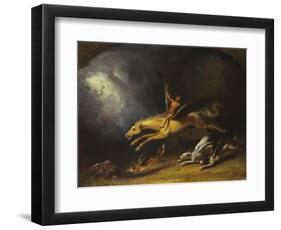 The Fox Hunter's Dream-William Holbrook Beard-Framed Giclee Print